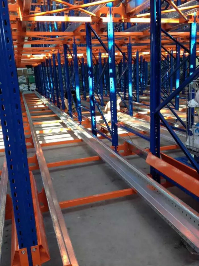 穿梭式貨架完成效果圖